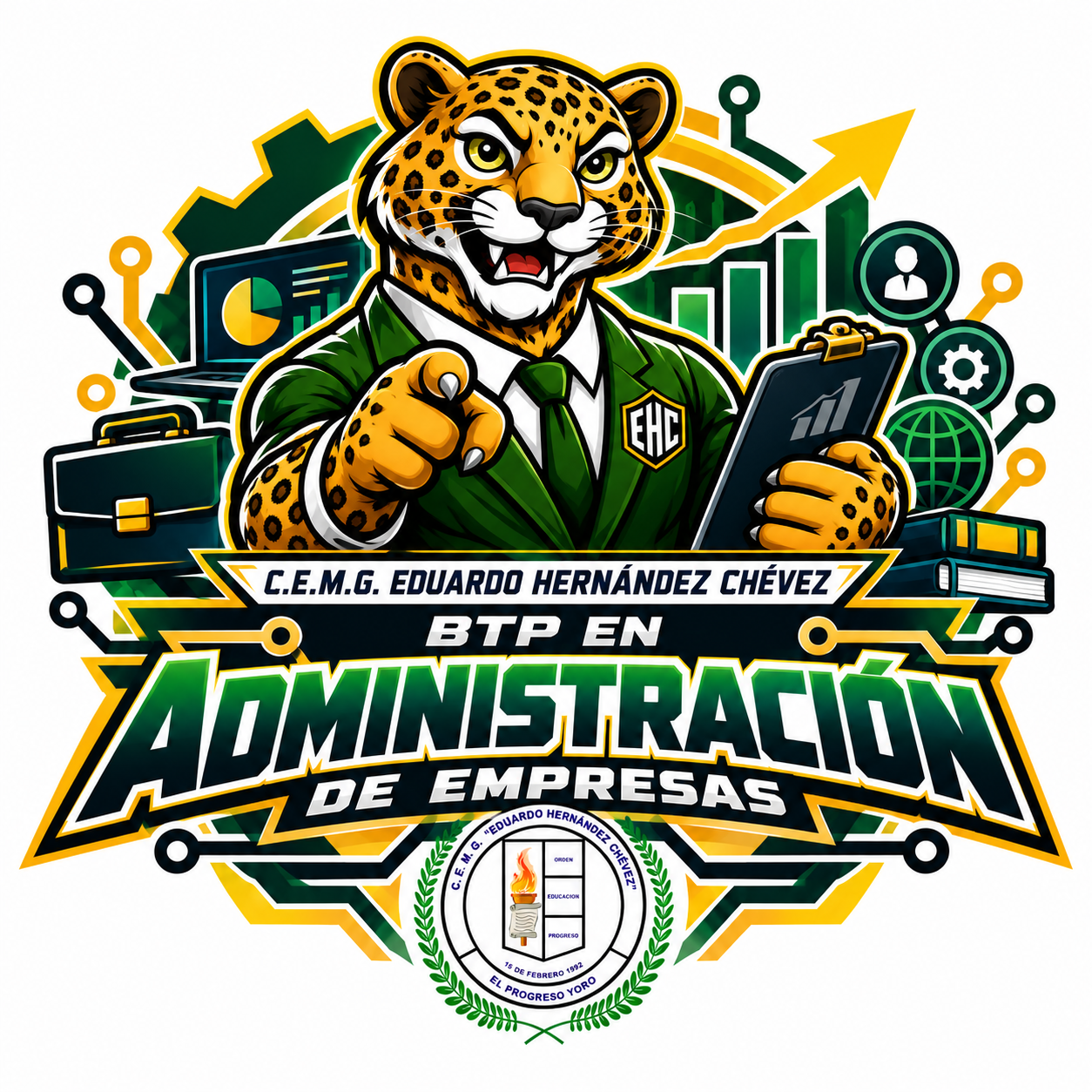 jaguar ejecutivo de administración empresarial